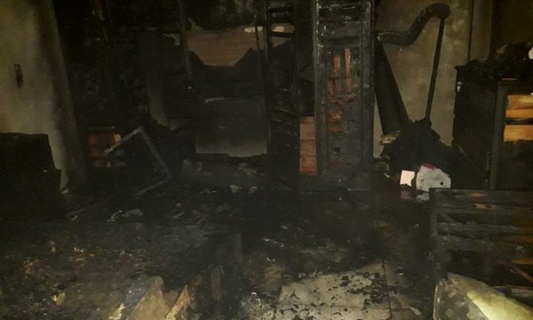 Por despecho quemó vivienda de su ex pareja en Minga Guazú