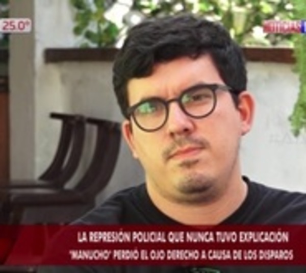 Perdió un ojo el 31M: "Vi la muerte de Rodrigo y dije no me pasó nada" - Paraguay.com