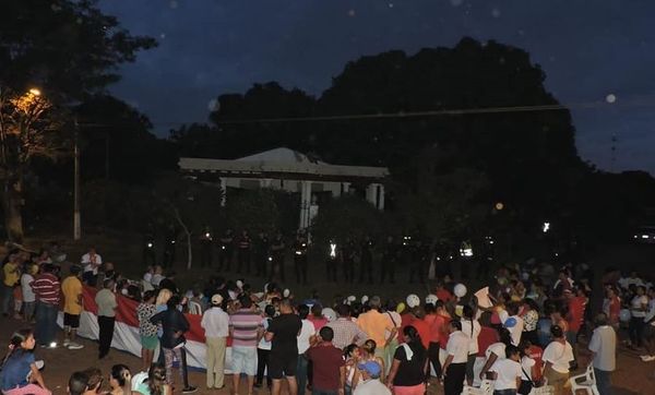 Sigue protesta en Quyquyhó - Nacionales - ABC Color