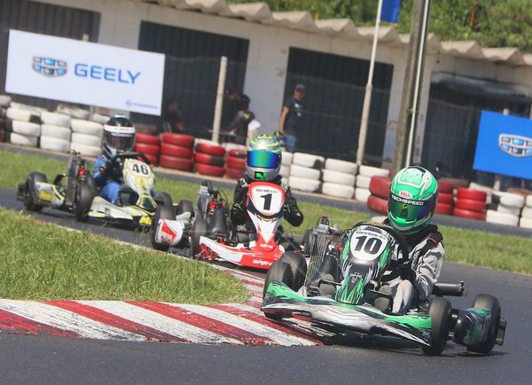 Brillante jornada vivió el karting
