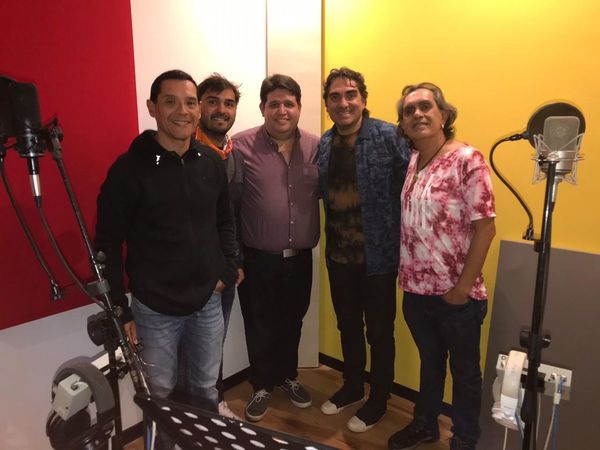 Sergio Cuquejo graba con músicos argentinos
