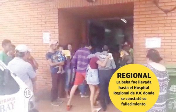 Arrolló sin querer a su pequeña de solo un año