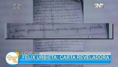 Captores confirman ejecución de Félix Urbieta