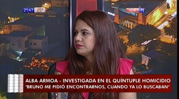Durmió 10 días con Marabel y cuenta que sirvió de "carnada"