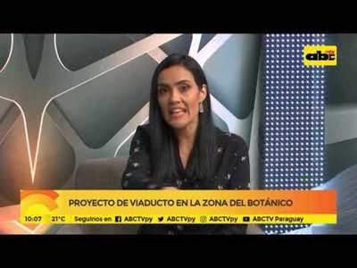 Proyecto de viaducto en la zona del botánico - Tv - ABC Color