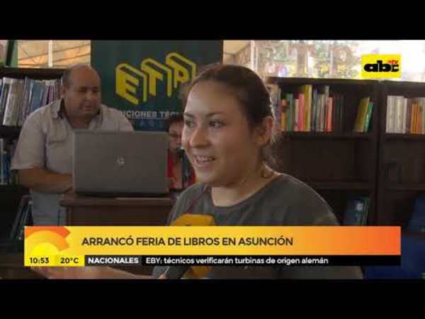 Arrancó feria de libros en Asunción - Tv - ABC Color
