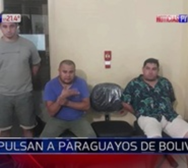 Expulsan a peligrosos delincuentes paraguayos de Bolivia - Paraguay.com