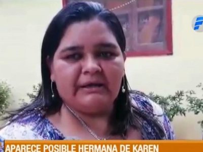 Aparece mujer que podría ser hermana de Karen
