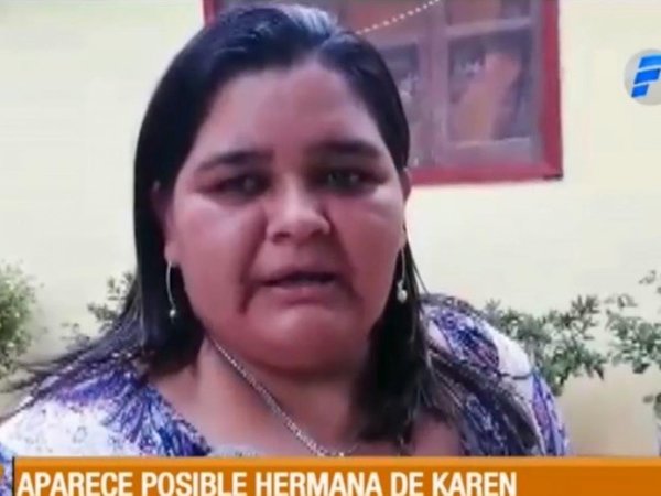 Aparece mujer que podría ser hermana de Karen