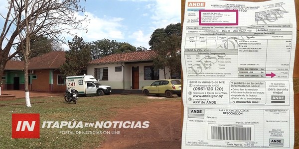 SAN RAFAEL DEL PNÁ: USF DEBE A LA ANDE GS. 65.000.000.
