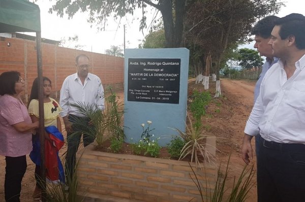 Calle “Rodrigo Quintana” | Paraguay en Noticias