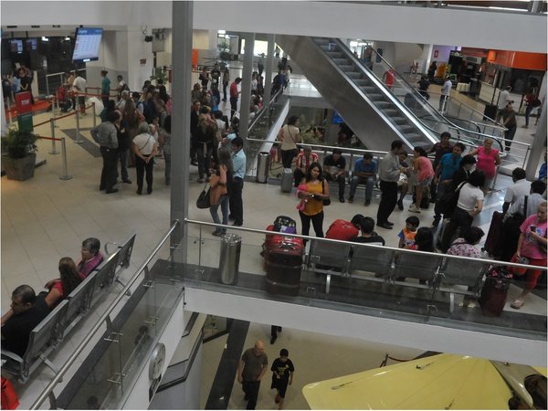 Falsa alarma de asalto en el aeropuerto Silvio Pettirossi