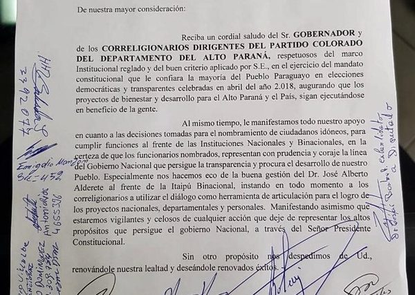 Horas después de una protesta organizada por   él, Vaesken se retracta y “apoya” a Alderete