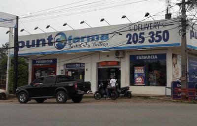 Asaltan una farmacia y roban dinero en efectivo - ADN Paraguayo
