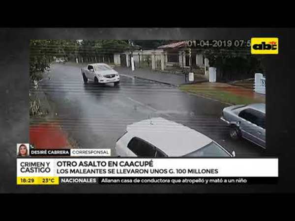 Asalto en Caacupé - Tv - ABC Color