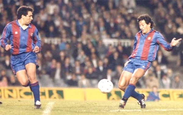 A 30 años del debut de “Romerito” en el Barça