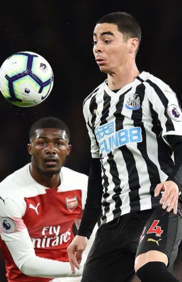 Arsenal avanza a costa del Newcastle de Almirón - Edicion Impresa - ABC Color