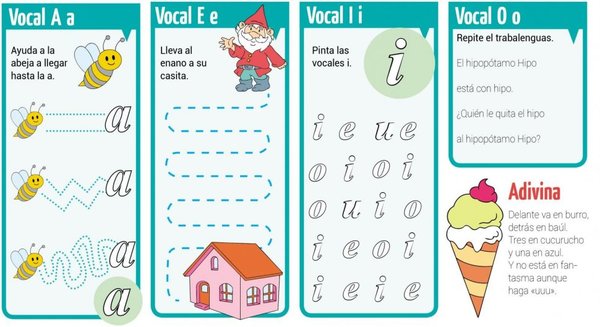 Jugamos con las vocales - Edicion Impresa - ABC Color