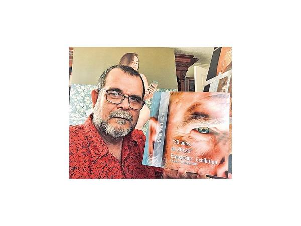 El artista paraguayo Hernán Miranda expone sus obras en ciudades de España