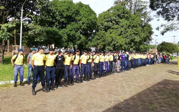 Más de cien brigadistas juveniles en bomberos de CDE