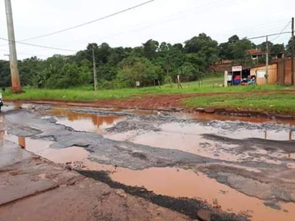 Calle se convirtió en martirio de conductores