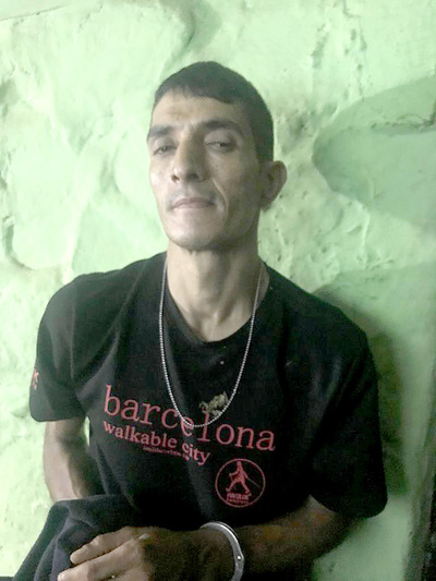 Justiciero anónimo persigue y choca a motochorro en el barrio Santa Anta