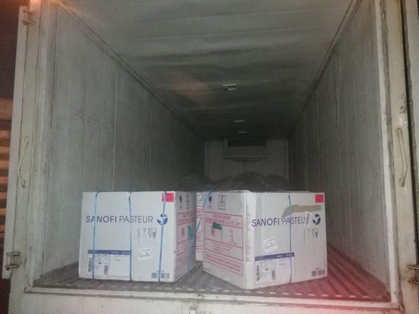 Llegaron vacunas antigripales para niños - Nacionales - ABC Color