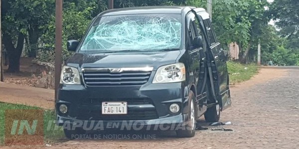 REVENTÓ LA CAMIONETA DE SU MARIDO, POR CELOS