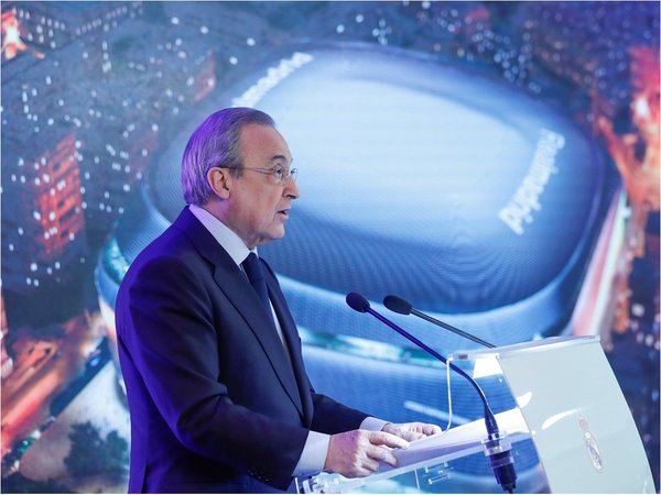 Florentino Pérez: "El nuevo Bernabéu será el mejor estadio del mundo"