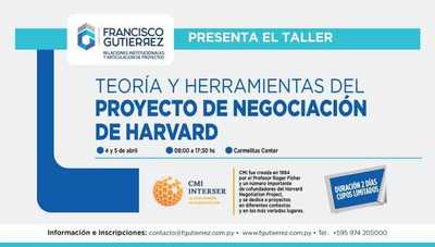 Taller de Teoría y herramientas del proyecto de negociación de Harvard » Ñanduti