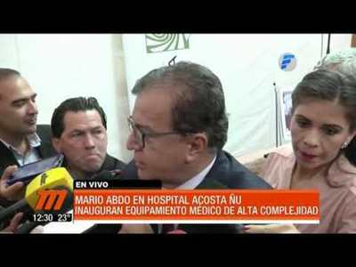 Nuevos equipos médicos en el Hospital Acosta Ñu