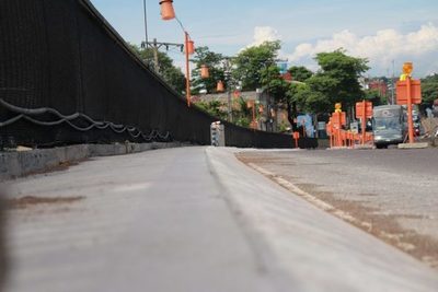 Finalizan trabajos de hormigonado en viaducto - ADN Paraguayo