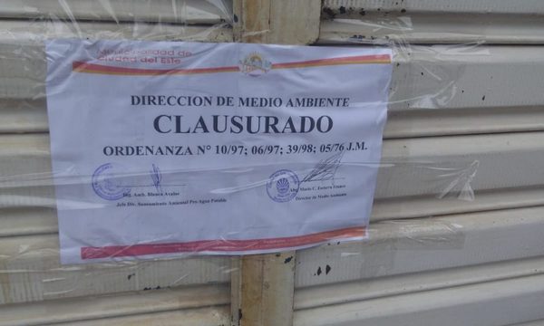 Cierre temporal de aguatera Mers Corporation