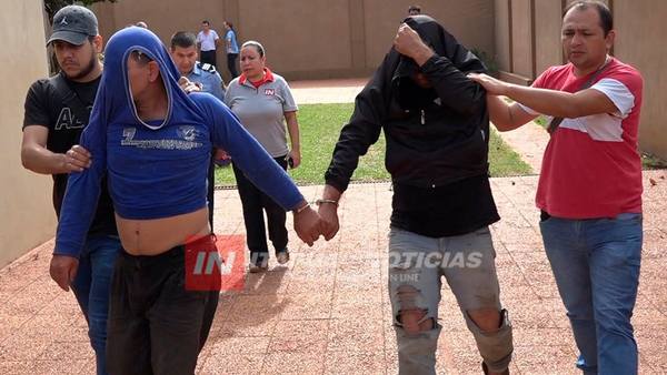 ATRAPARON A DELINCUENTES EN PLENO ROBO DOMICILIARIO