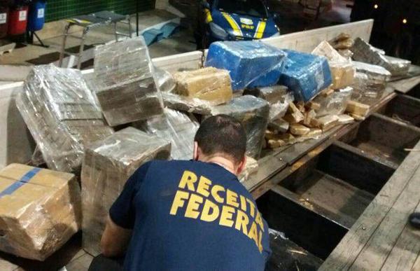 En Brasil incautan 548 kilos y en Paraguay 30,8 gramos de marihuana | Paraguay en Noticias
