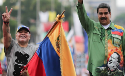 HOY / Investigarán a Maradona por dedicar triunfo a Nicolás Maduro