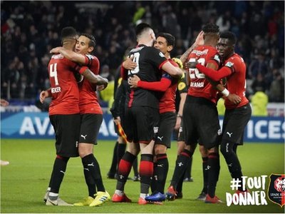 El Stade de Rennes elimina al Lyon y espera rival en la final de Copa