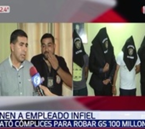 Detienen a 5 personas sospechosas de millonario robo en Minga Guazú - Paraguay.com