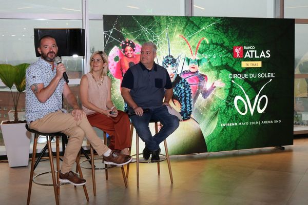 Cirque du Soleil trae “Ovo” al SND Arena