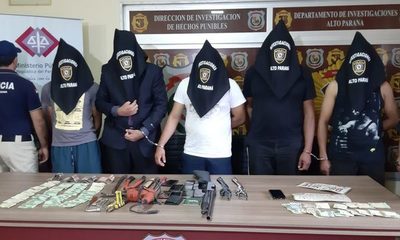 Guardia de seguridad había contratado a delincuentes para robar caja fuerte y fueron detenidos