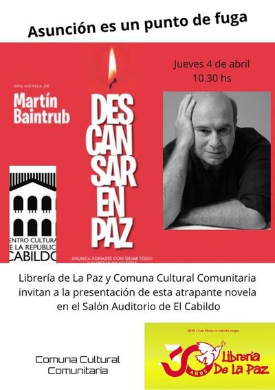 Presentan “Descansar en Paz” en el Cabildo