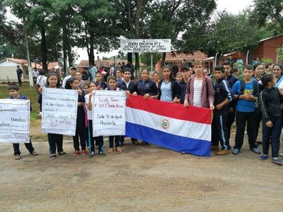 Reanudan movilizaciones en San Pedro - Nacionales - ABC Color