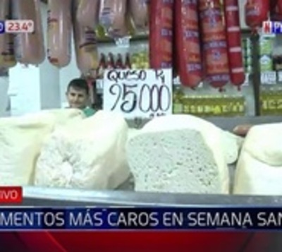 Aumentan precios de alimentos tradicionales en Semana Santa - Paraguay.com