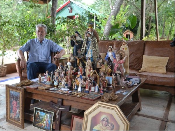 Koki Ruiz anuncia un retablo de santos populares en Tañarandy