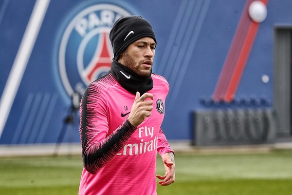 Neymar volvió a entrenar, a dos meses de la Copa América