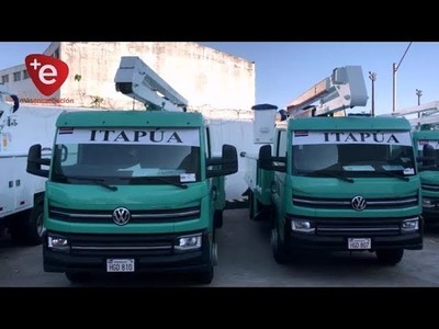 LLEGAN VEHÍCULOS PARA LA ANDE
