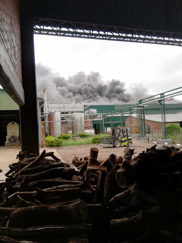 Loma Plata: Reportan incendio en FrigoChorti