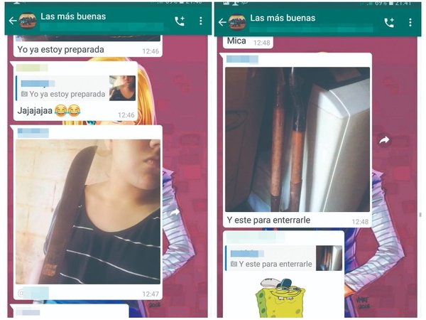 Alumnas amenazan hasta con machete a sus compañeras