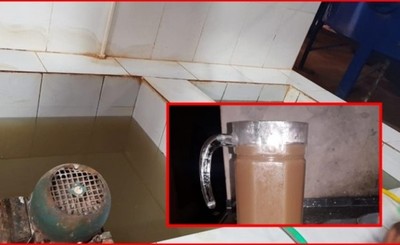 Aguatera Mers clausurado por distribuir barro en vez de agua