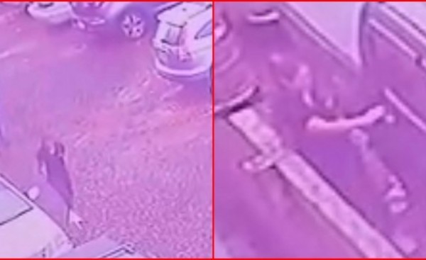 Mujer hurta camioneta en estacionamiento de churrasquería